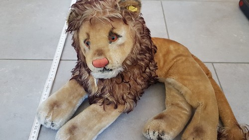 Steiff löwe leo 43cm vintage - leo,