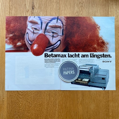1981 betamax lacht - 1981, am