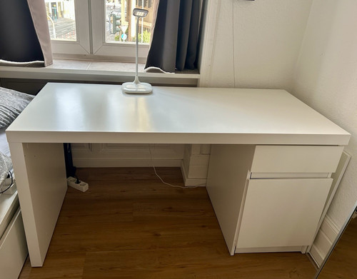 Ikea schreibtisch malm weiß - ikea,