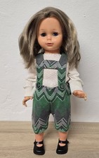 Puppe Vinylpuppe Lissi Bätz Doll 46 cm Schlafaugen Vintage