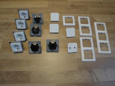 16 Teile Berker Modul 2 polarweiß  Material