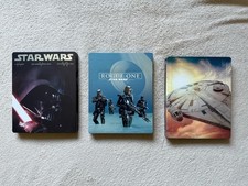 Star Wars Blu-ray Episode 4 - 6, Roque One & Solo Alles im Steelbook