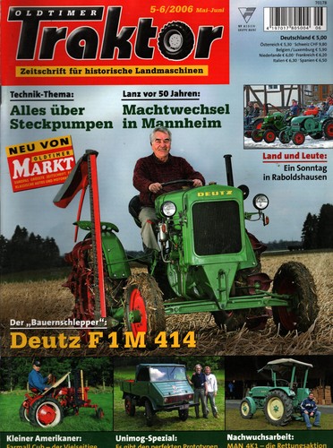 Zeitschrift oldtimer traktor - oldtimer,
