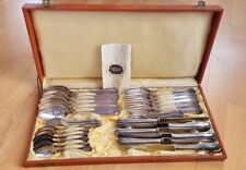 90er Silber Besteck 36 teilig für 6 Personen+ mit Koffer/Garantie1952 BrunoBader