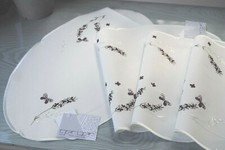 4 EDLE TISCHSETS ZIERDECKCHEN