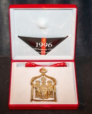 GEORG JENSEN 1996 Three Wise Men heilige 3 Könige 24k verg.+ Box  F. Eskildsen