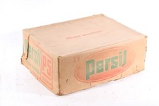 alte Pappschachtel Persil Kiste Schachtel Waschmittel OVP Verpackung Karton
