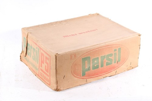 Alte pappschachtel persil - pappschachtel,