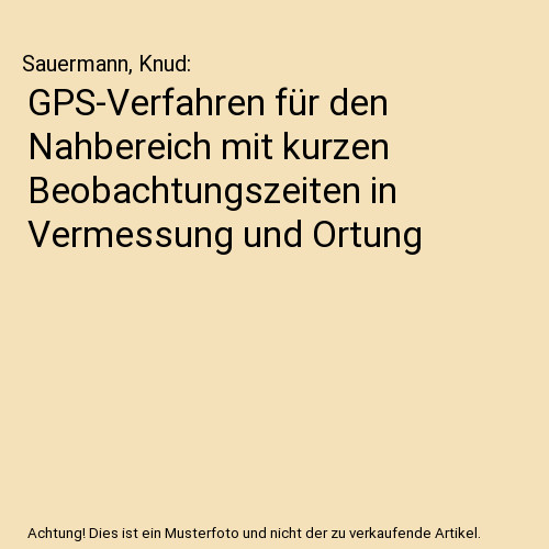 Gps verfahren für den - gps-verfahren,