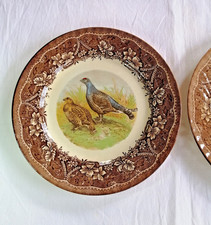 Sammel/Speiseteller Fasane - Barratts - Made in England - als Konvolut - Sammler