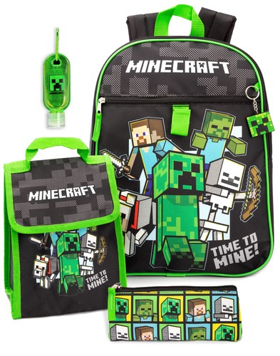 Minecraft rucksack brotdose - minecraft,