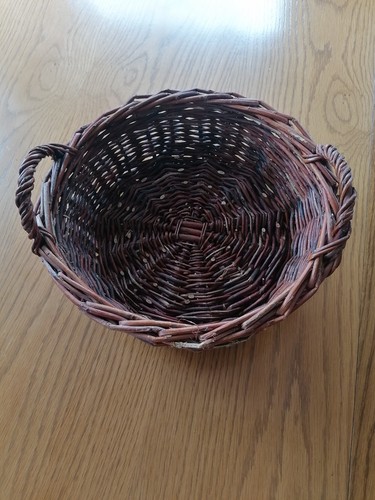 Weidenkorb rund 24 - weidenkorb,, cm