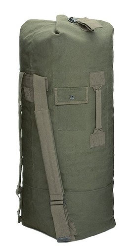 Seesack baumwolle oliv - seesack, mit