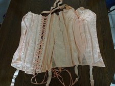 Schnürkorselett lachsfarben