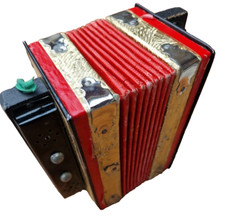 antik Handharmonika Miniatur