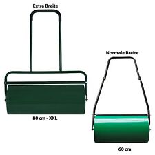 Rasenwalze Handwalze Gartenwalze Bodenwalze Walze Gartenrolle Metall 60 / 80 cm