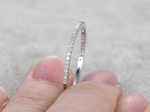 14k weißgold über - 14k, 0,20ct