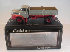 Golden Oldies 1/50 Krupp AK 1060 4x4 grau Baustellen LKW OVP #8933