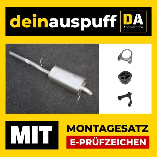 Endschalldämpfer für