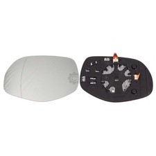 Außenspiegelglas und Halterfuß links für PORSCHE CAYENNE (9PA) Bj. 6.2007-5.2010