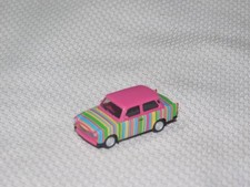 Herpa Trabant 601 PINK W/ BLUE