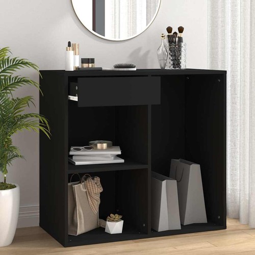 Vidaxl kosmetikschrank schwarz - kosmetikschrank,