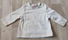 Baby-Kleidung – Langarm-Shirt – Größe 56 – Weiß – Liegelind