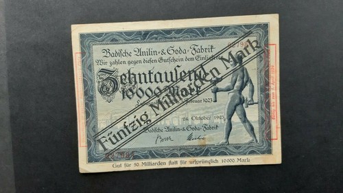 K3329g notgeldschein badische - notgeldschein,