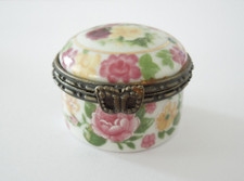 Vintage Pillendose Schmuckdose