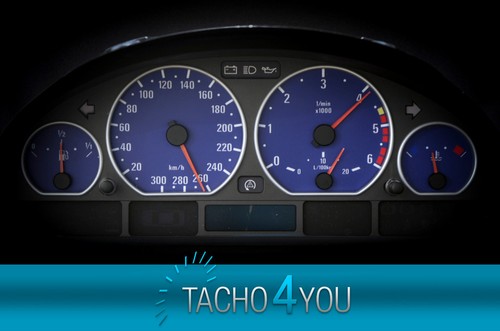 Tachoscheiben für bmw 300 kmh - tachoscheiben,