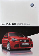 VW Polo GTI CUP EDITION Prospekt Brochure Depliant 06/2006