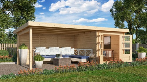 Gartenhaus holz 28mm - holz,