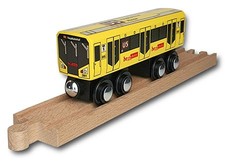 Holzeisenbahn Lok U-Bahn