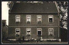 Foto-AK Gispersleben, Haus mit