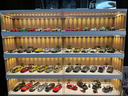 Diorama garage modell - diorama,