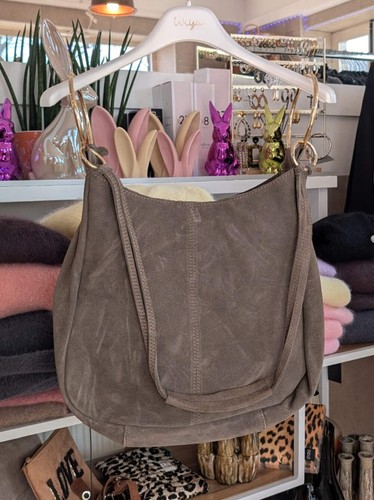 Wildleder tasche hobo bag - hobo,