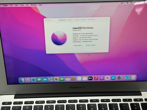 Apple macbook air - air, a1465
