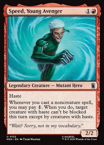 Magic mtg speed young avenger - speed,,