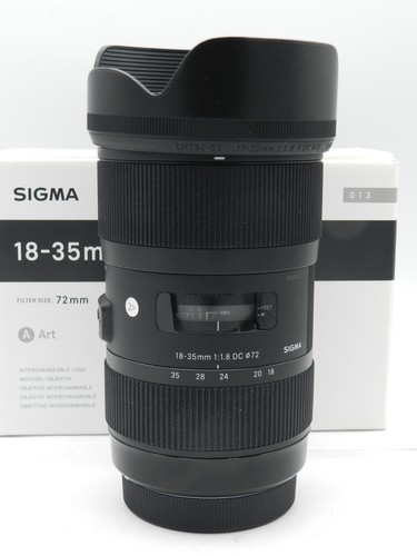 Sigma 35mm dc hsm art - 18-35mm/1,8,