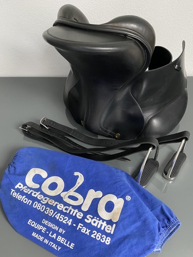 Cobra dressursattel schwarz - dressursattel,