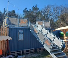 Terrasse Dach Aufbau für
