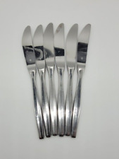 WMF FRANKFURT 6 Messer Menümesser Cromargan Gebraucht Note 3