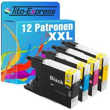 12 Patronen XXL für Brother