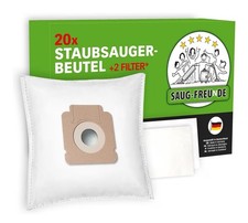 Saugfreunde 13 Staubsaugerbeutel & 1 Motorschutzfilter/Mikroabluftfilter NEU
