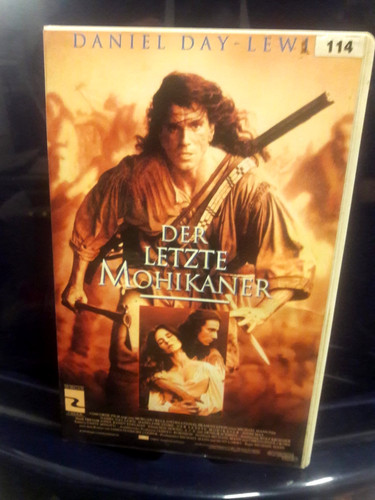 Der letzte mohikaner vhs - letzte,