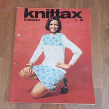 Knittax Magazin November 1969 Heft Anleitungen Strickmaschine