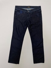 Killah Miss Sixty Denim Jeans Cropped Dark Wash Blau Kontrastnähte Gr.28x34