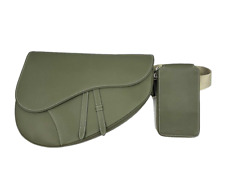DIOR Maxi Saddle Bag ' Green