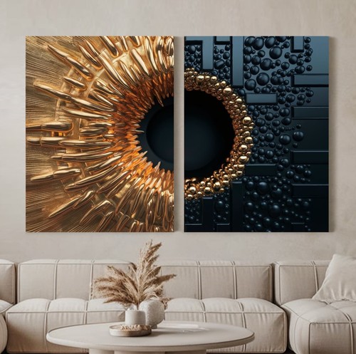 Xxl leinwand bild set - leinwand, moderne