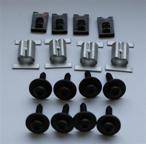 Einbausatz clips schraube set - schraube,